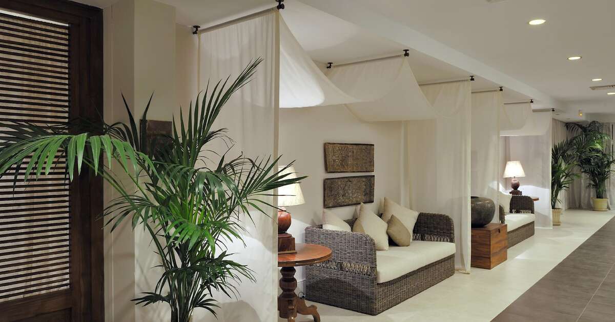Een foto van het interieur van Vincci Costa Golf
