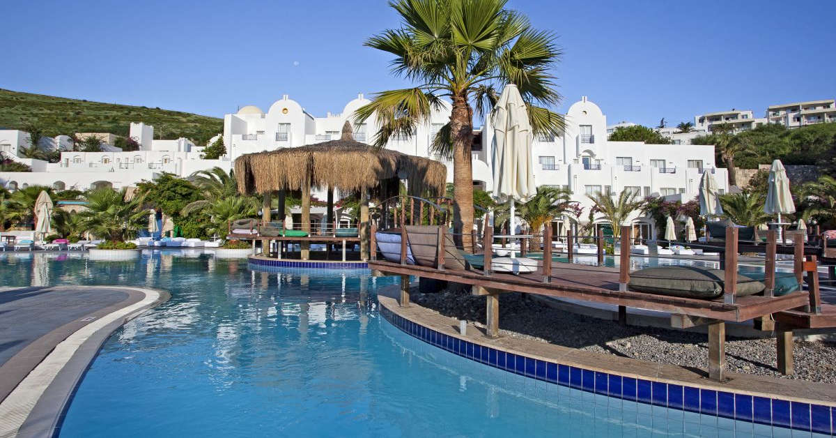 Een foto van het zwembad bij Salmakis Resort & Spa