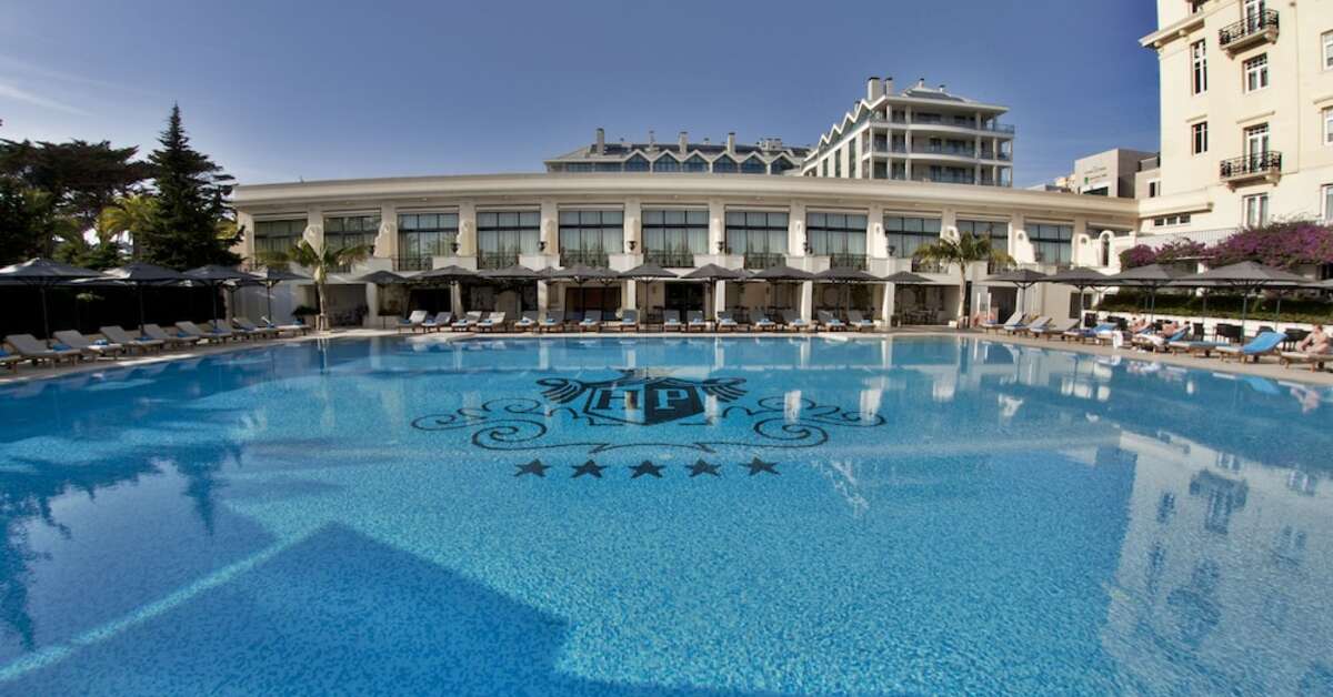 Een foto van een overzicht van Palacio Estoril & Golf