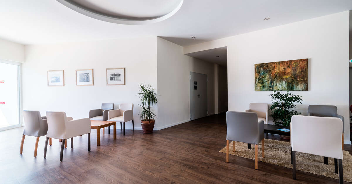 Een foto van het interieur van Clube VilaRosa