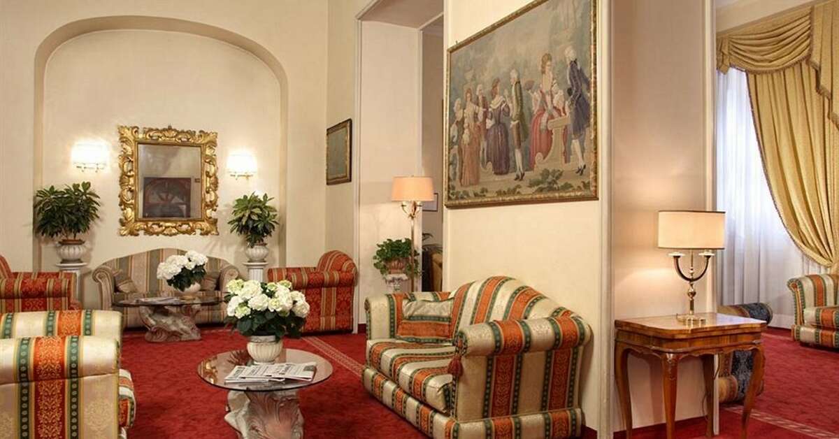 Ein Foto vom Innenbereich im Hotel Pace Helvezia