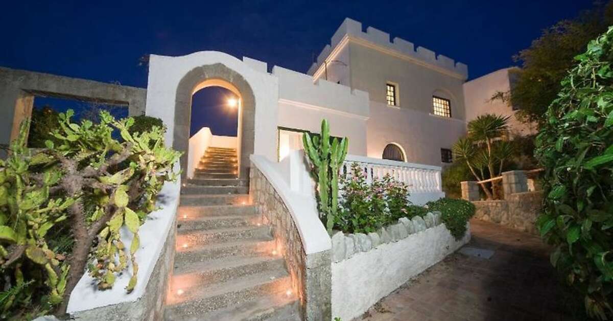 Ein Foto von der Außenansicht des Park Hotel Terme Mediterraneo