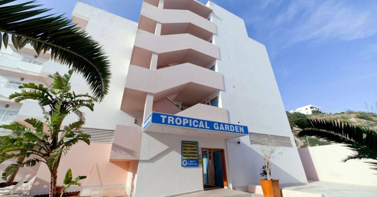 Een foto van de buitenkant van Appartementen Vibra Tropical Garden