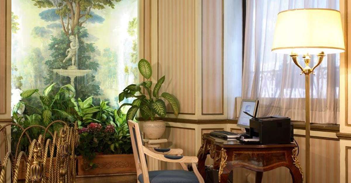 Ein Foto von den Einrichtungen im Hotel Eliseo