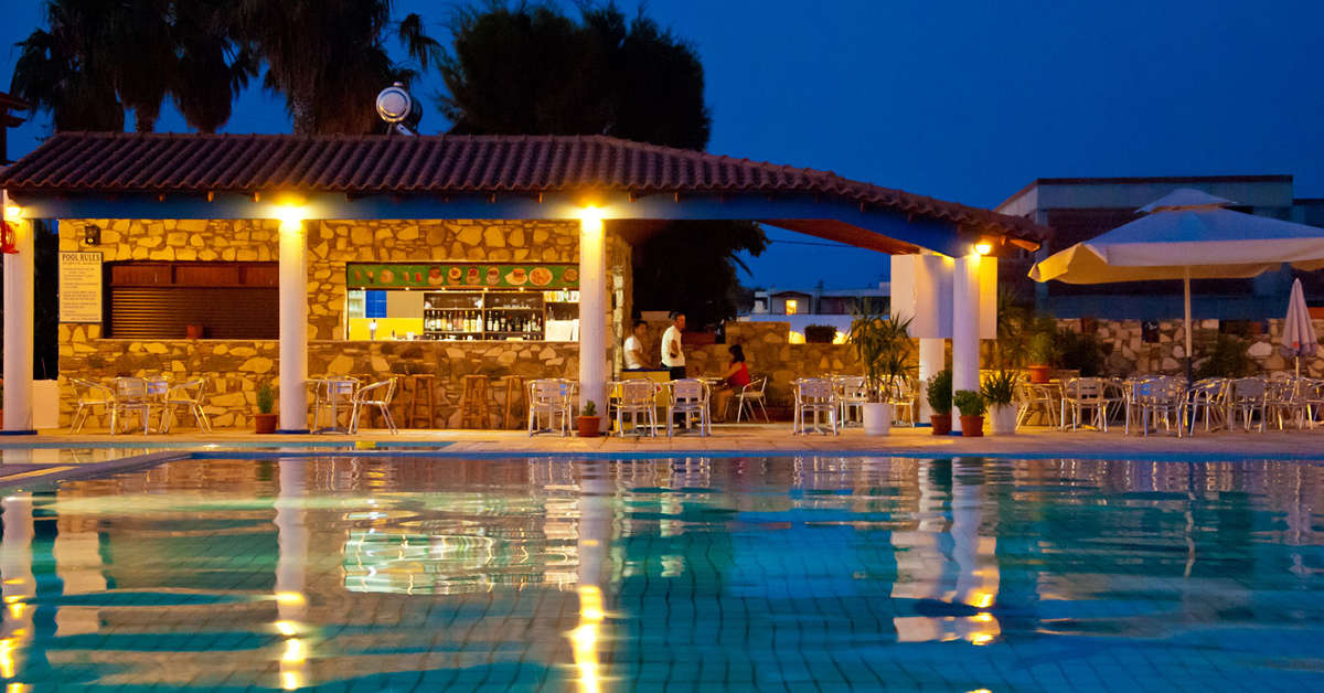 Een foto van het zwembad bij Hotel Tigaki's Star
