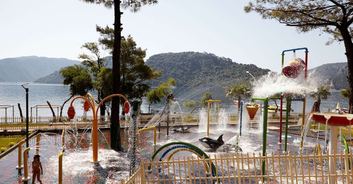 Een foto van de faciliteiten bij Orka Lotus Beach