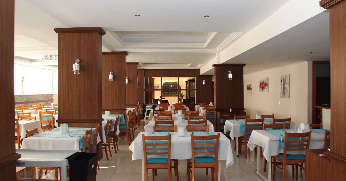 Een foto van de faciliteiten bij Alanya Mesut Hotel