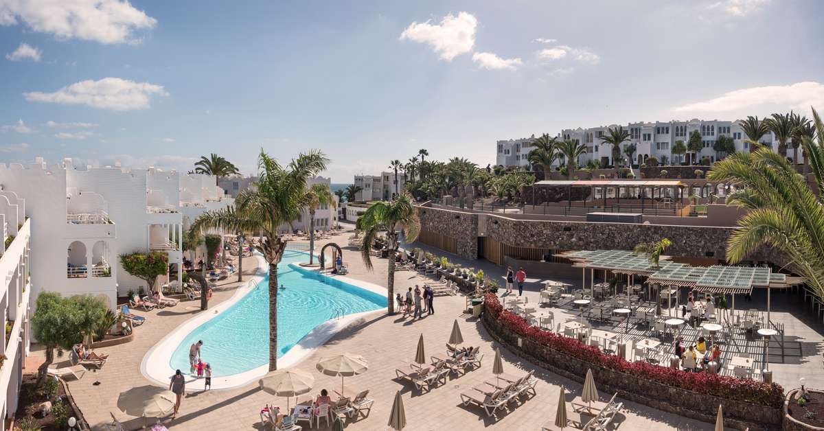 Een foto van het zwembad bij Sotavento Beach Club