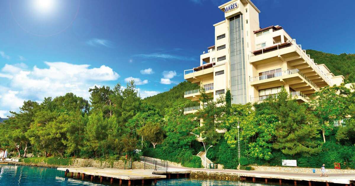Ein Foto von der Außenansicht des Labranda Mares Marmaris Hotel