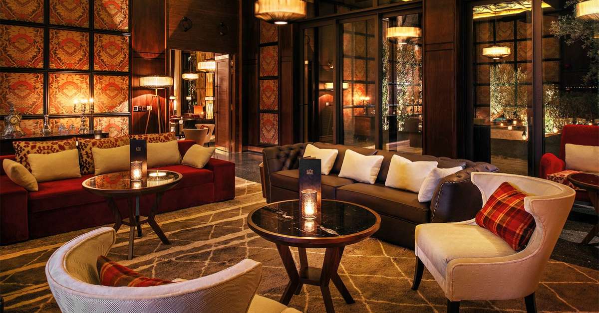 Een foto van het interieur van Royal Palm Marrakech