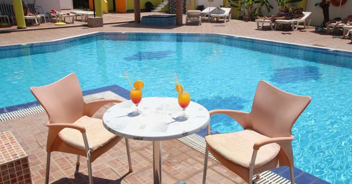 Ein Foto vom Pool im Grecian Fantasia Resort