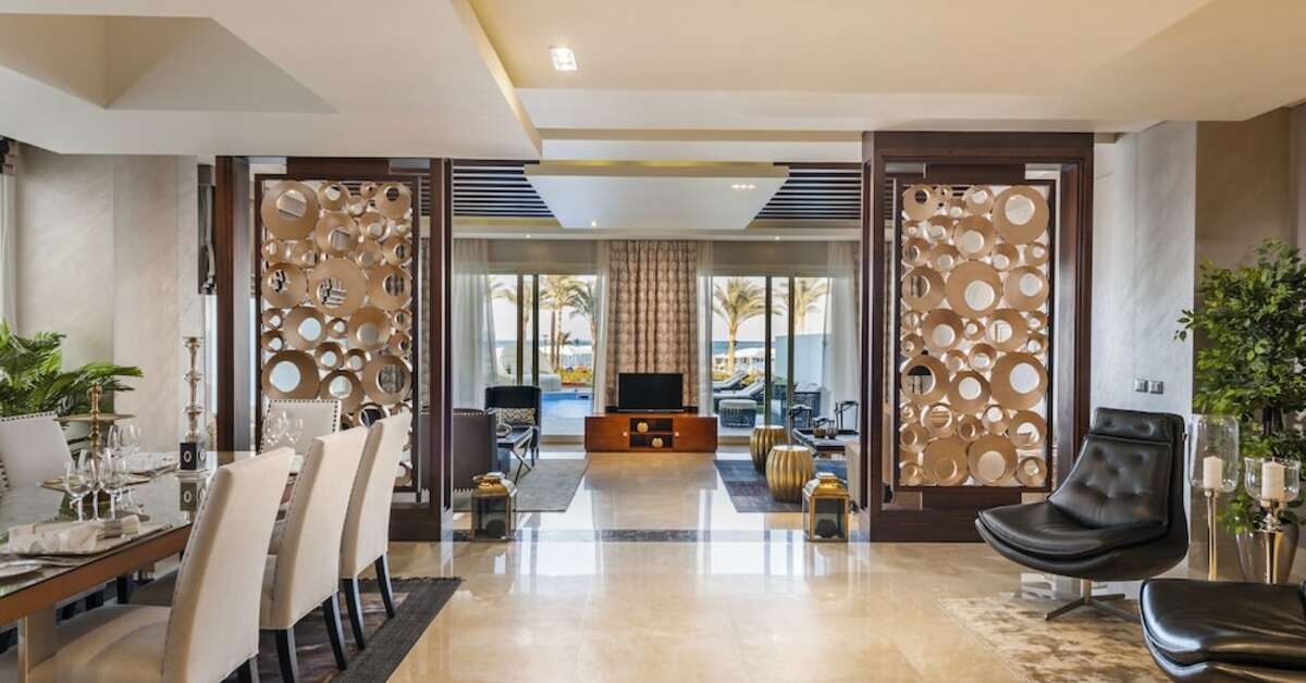 Een foto van het interieur van Rixos Premium Seagate