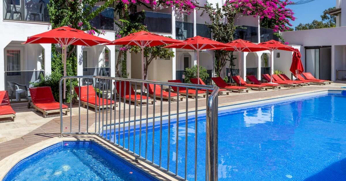 Een foto van het zwembad bij The Hello Hotel