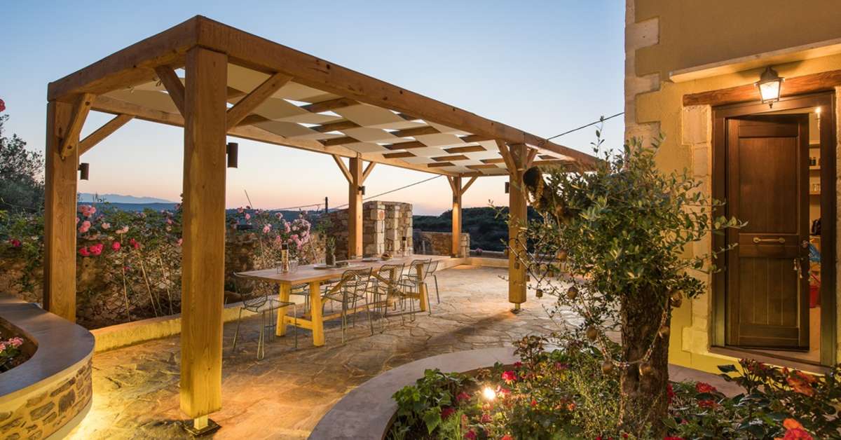 Een foto van het terras bij Lameriana Village Hotel