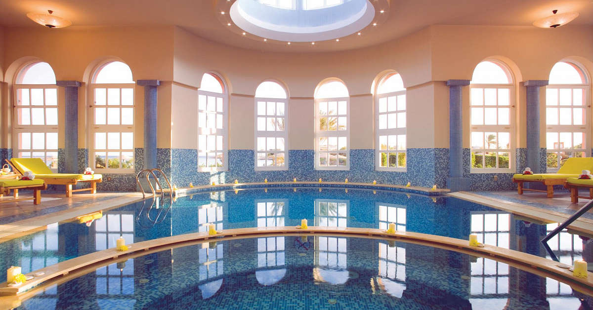 Een foto van het zwembad bij The Chedi El Gouna