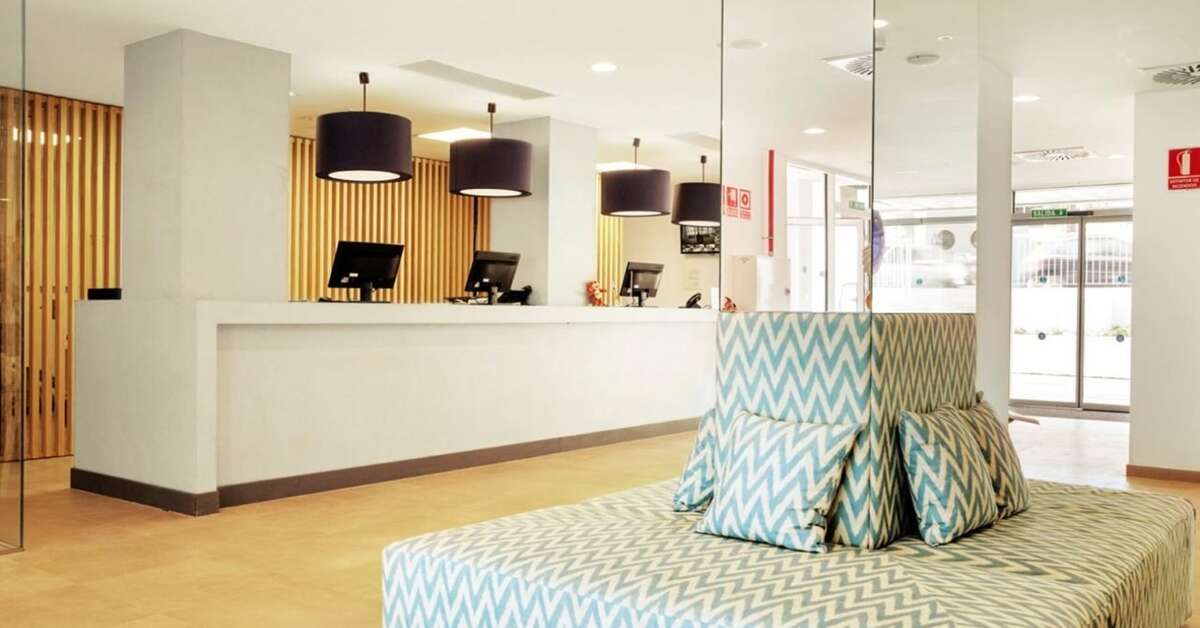 Een foto van het interieur van Hotel Benalmadena Beach