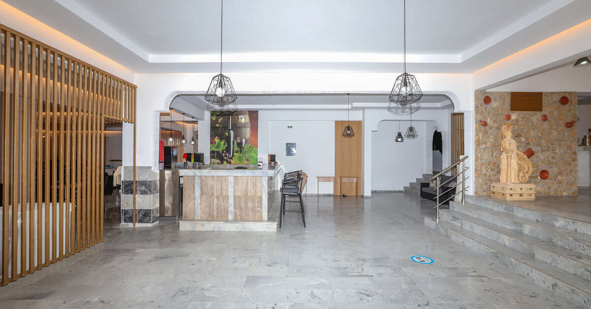 Een foto van het interieur van Belvita Hotel