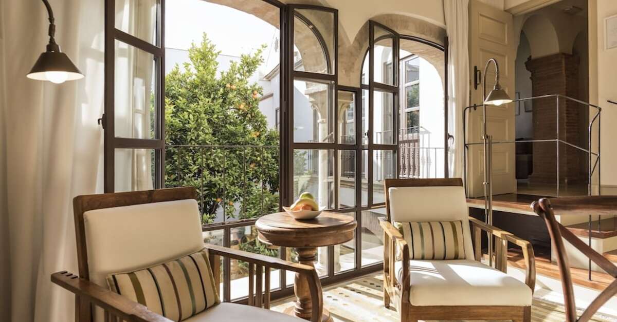 Een foto van het interieur van Balcon de Cordoba