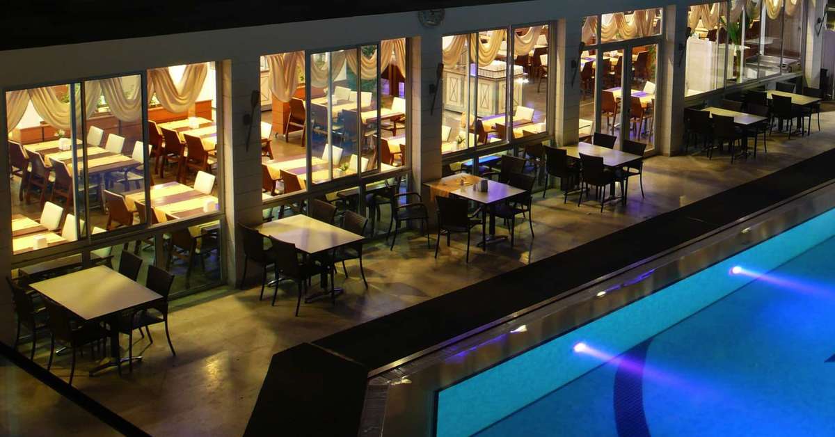 Een foto van het terras bij Armonia Holiday Village & Spa