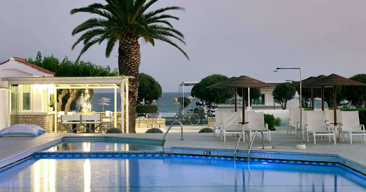 Een foto van het zwembad bij Fito Aqua Bleu Resort