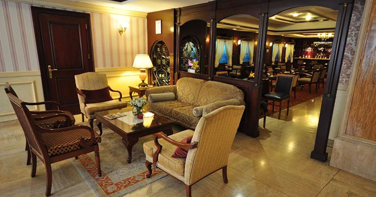 Ein Foto von den Einrichtungen im Orient Express Hotel