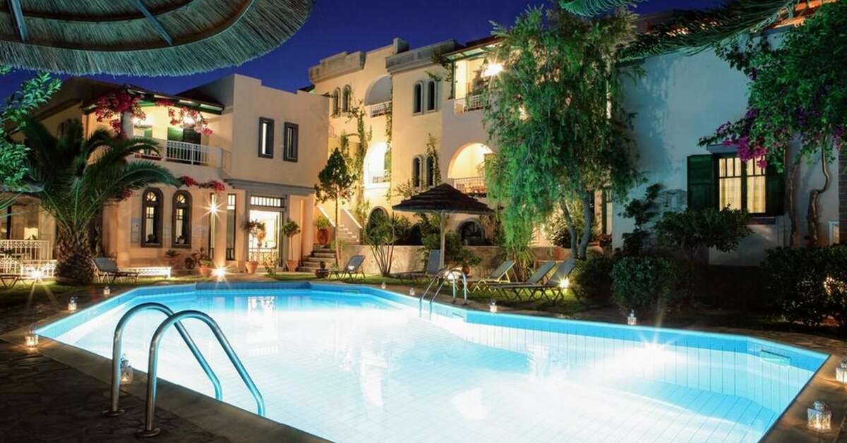 Een foto van het zwembad bij Aquarius Exclusive Appartementen