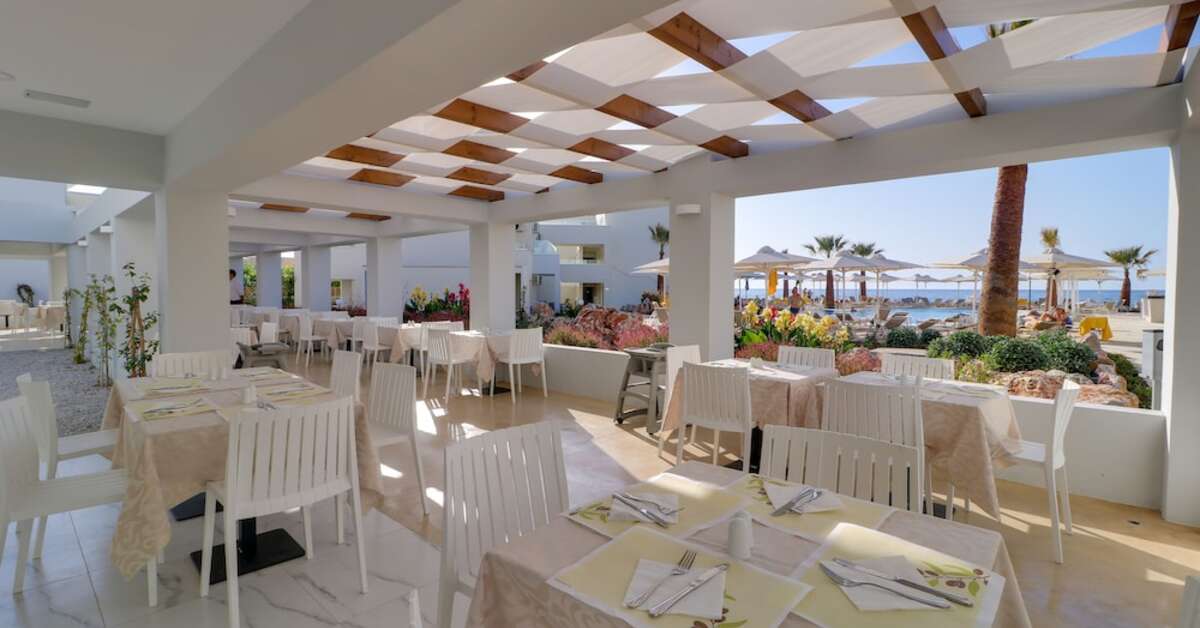 Een foto van de faciliteiten bij Harmony Rethymno Beach Hotel