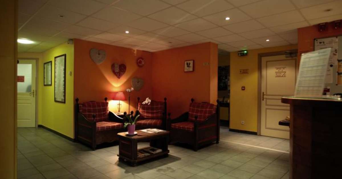 Een foto van het interieur van Residence Odalys Le Domaine des Rois