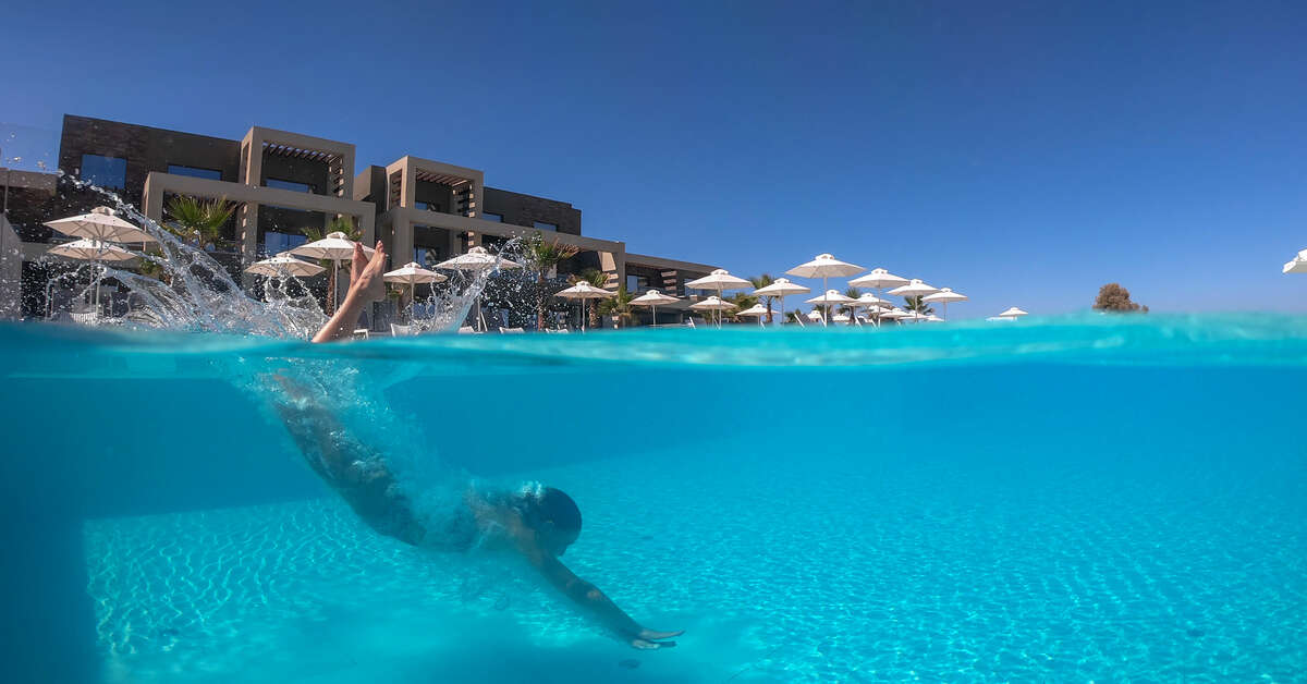 Een foto van het zwembad bij Myrion Beach Resort & Spa