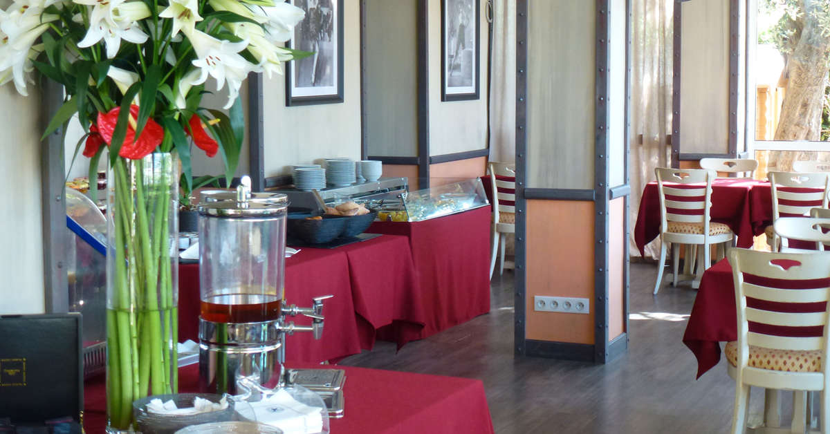 Ein Foto von den Einrichtungen im Hotel des Orangers