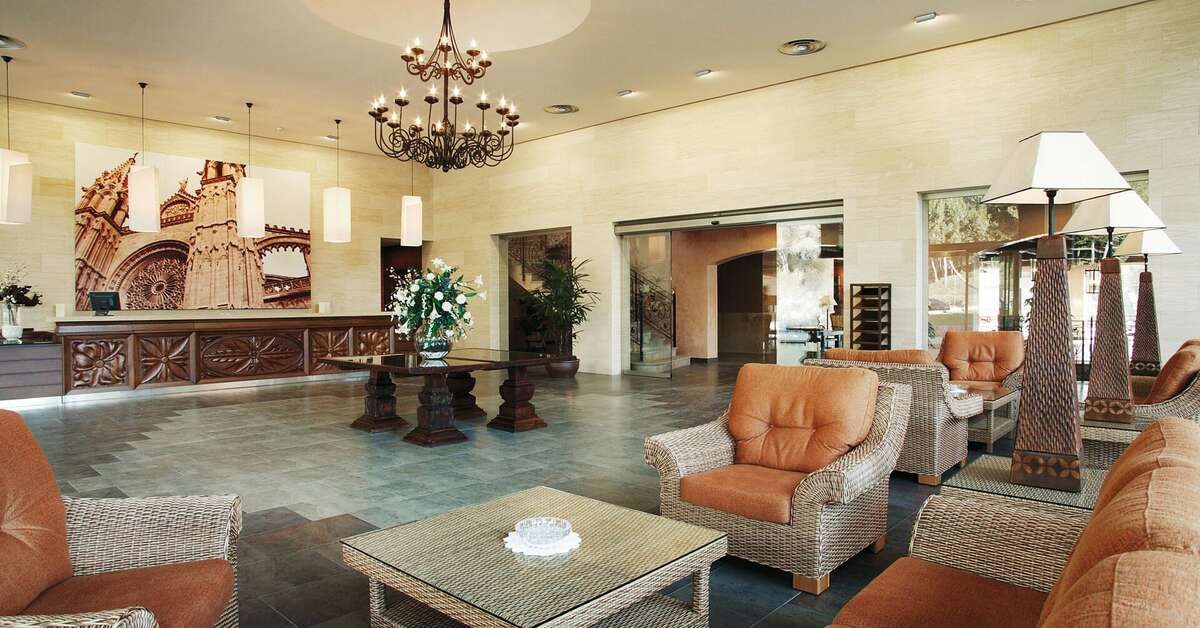 Een foto van het interieur van Occidental Playa de Palma