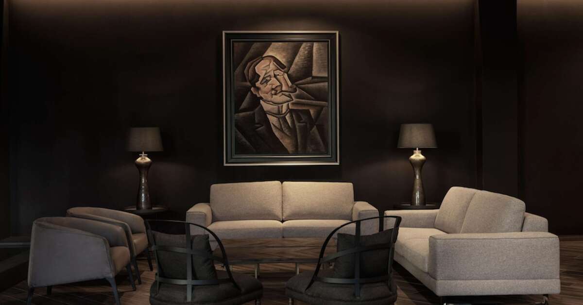 Een foto van het interieur van Ammades All Suites Beach Hotel