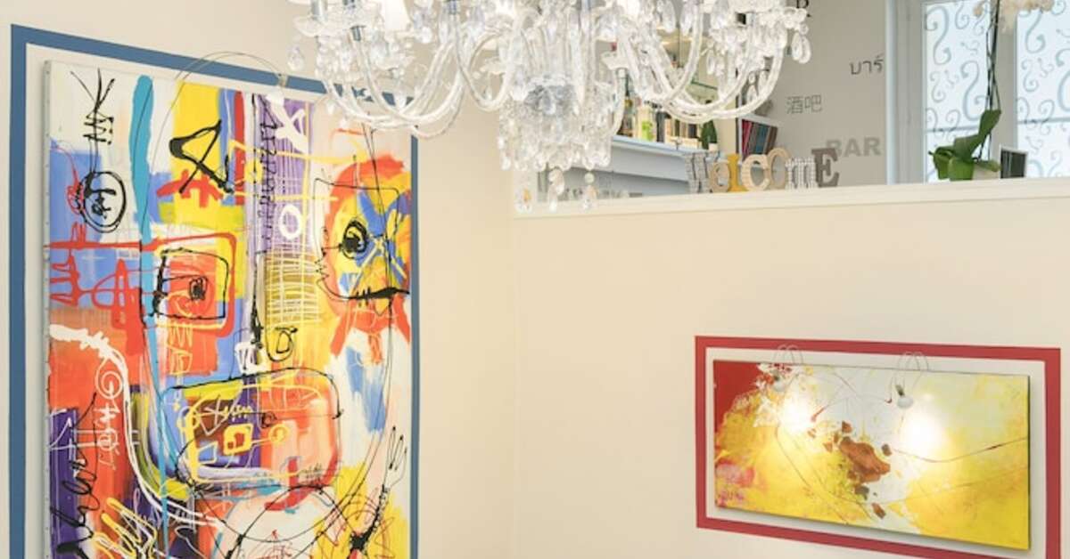 Ein Foto vom Innenbereich im Hotel Florence Nice
