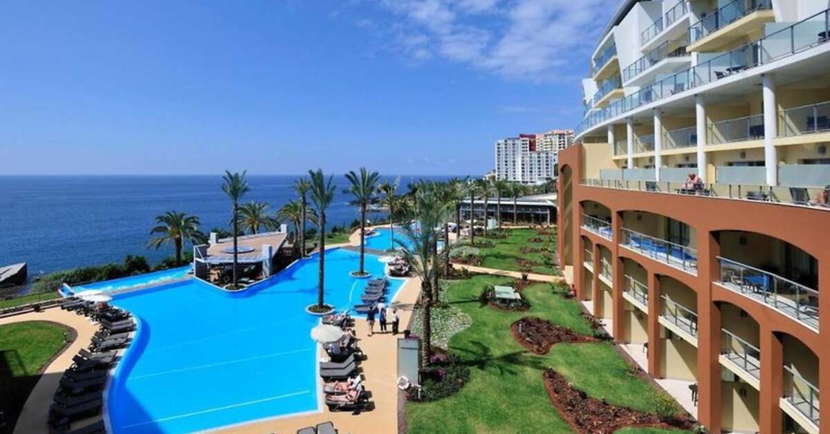 Ein Foto vom Pool im Pestana Promenade
