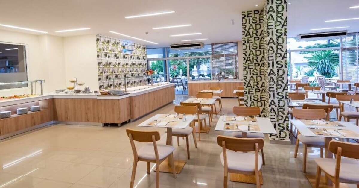 Ein Foto von den Einrichtungen im Palm Beach Hotel Kos