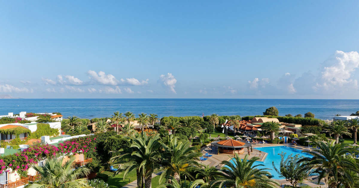Een foto van een overzicht van Anissa Beach & Village Hotel