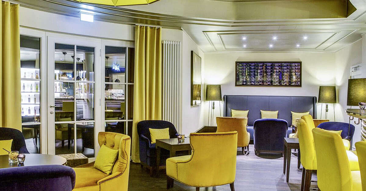 Een foto van het interieur van Dorint Parkhotel Meissen