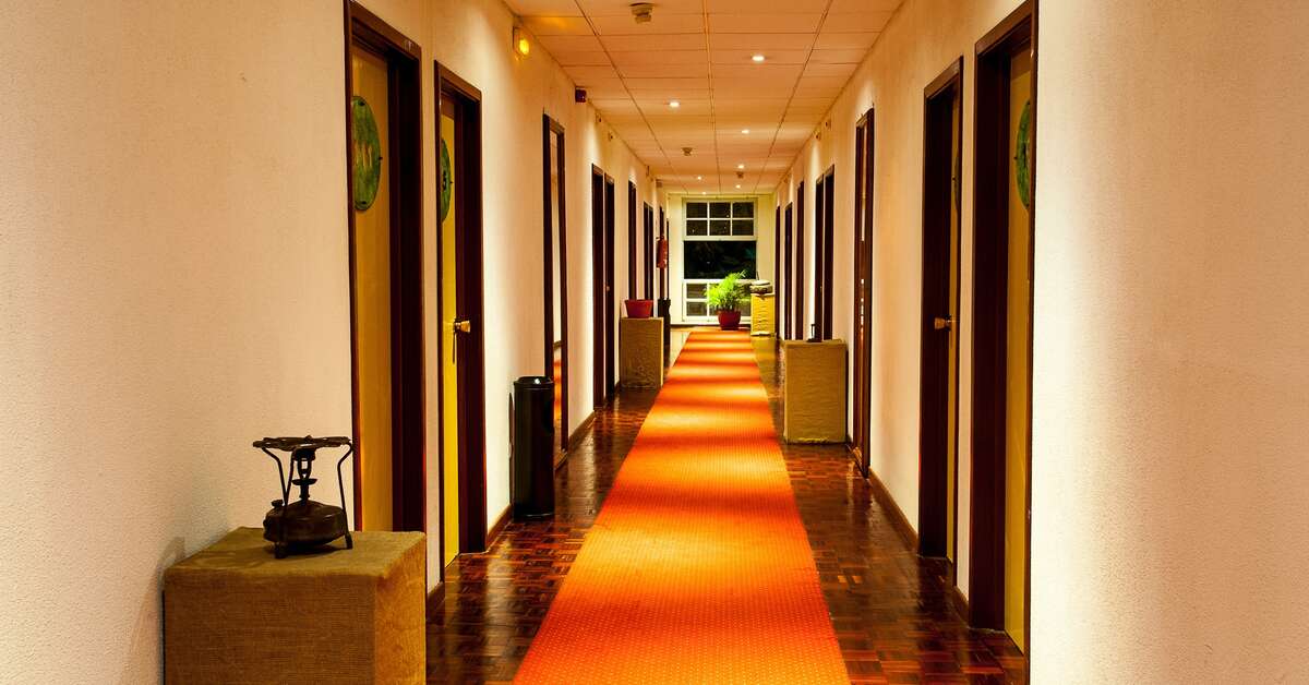 Een foto van het interieur van Oasis Porto Grande Hotel