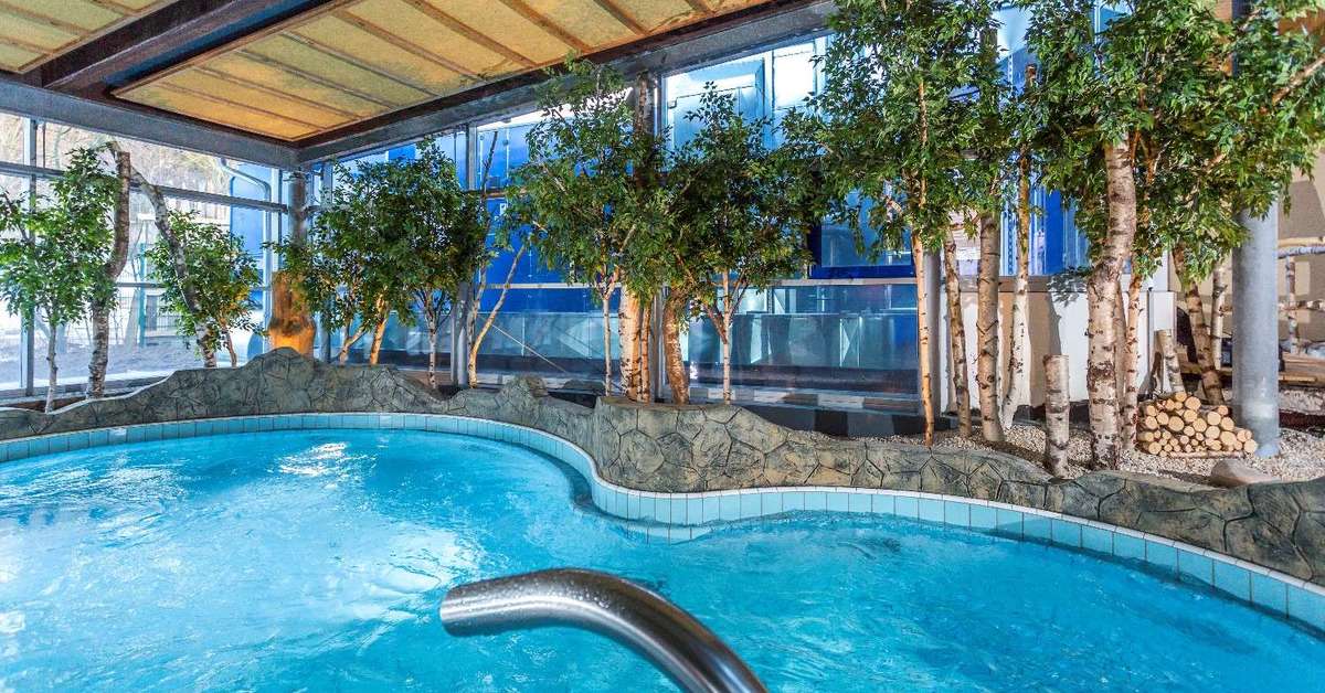Een foto van het zwembad bij Hotel Am Bühl