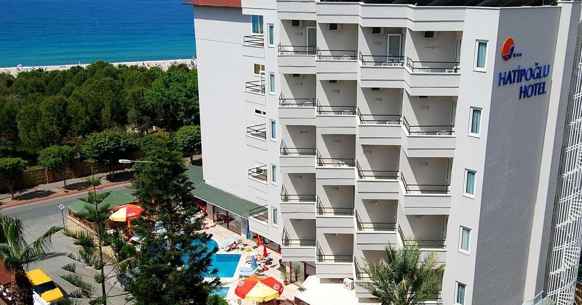Een foto van de buitenkant van Time Beach Hotel