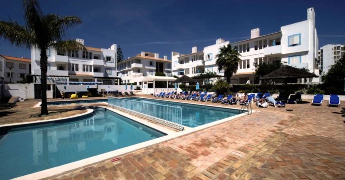 Een foto van het zwembad bij Agua Hotels Vila Branca