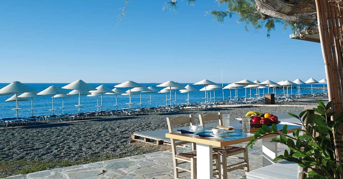 Een foto van de faciliteiten bij Coriva Beach Hotel & Bungalows