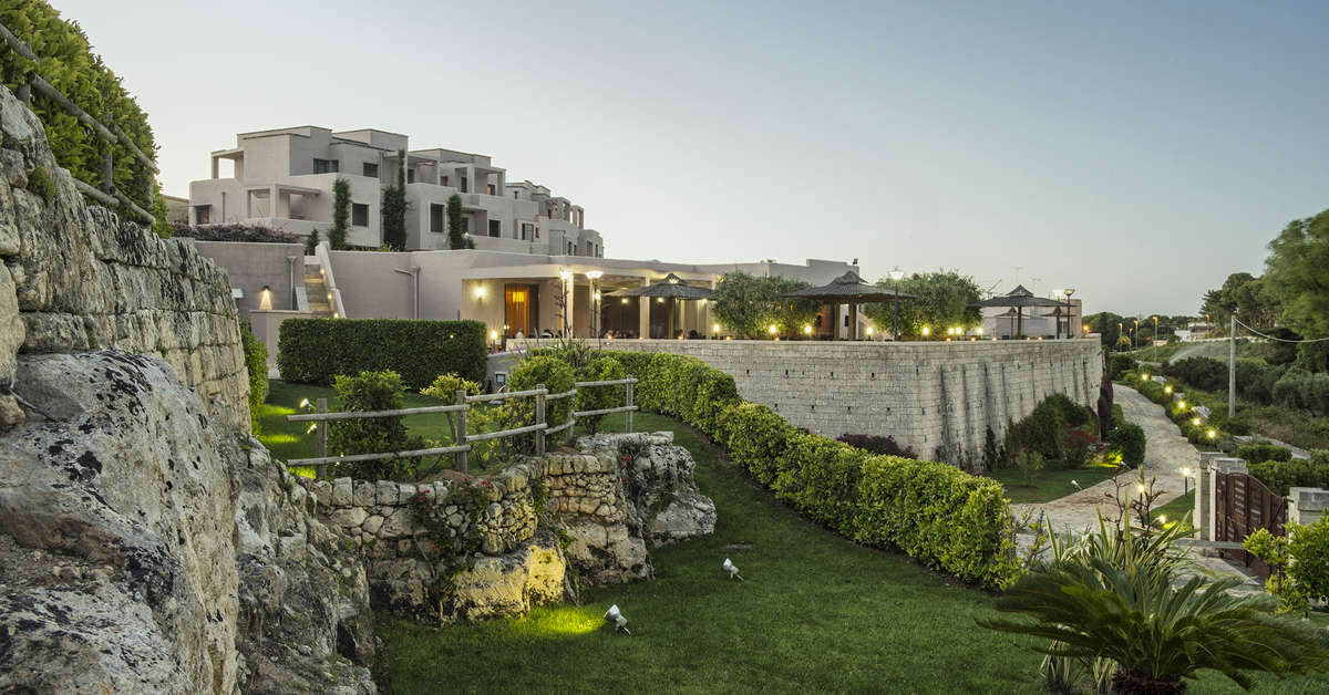Een foto van een overzicht van Basiliani Resort