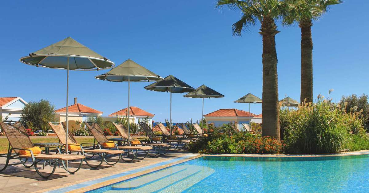 Een foto van het zwembad bij Lindos Imperial Resort & Spa