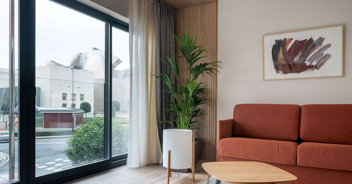 Ein Foto Libere Bilbao Museo Apartments