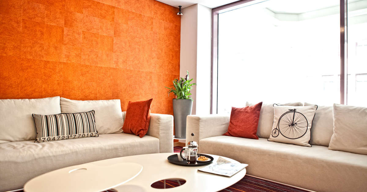 Een foto van het interieur van Novus City Hotel