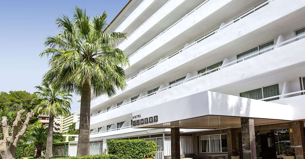 Ein Foto von der Außenansicht des Hotel Foners