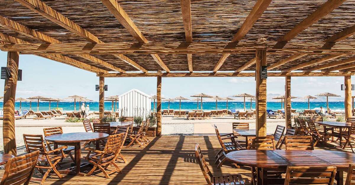 Een foto van de faciliteiten bij Mitsis Ramira Beach Hotel