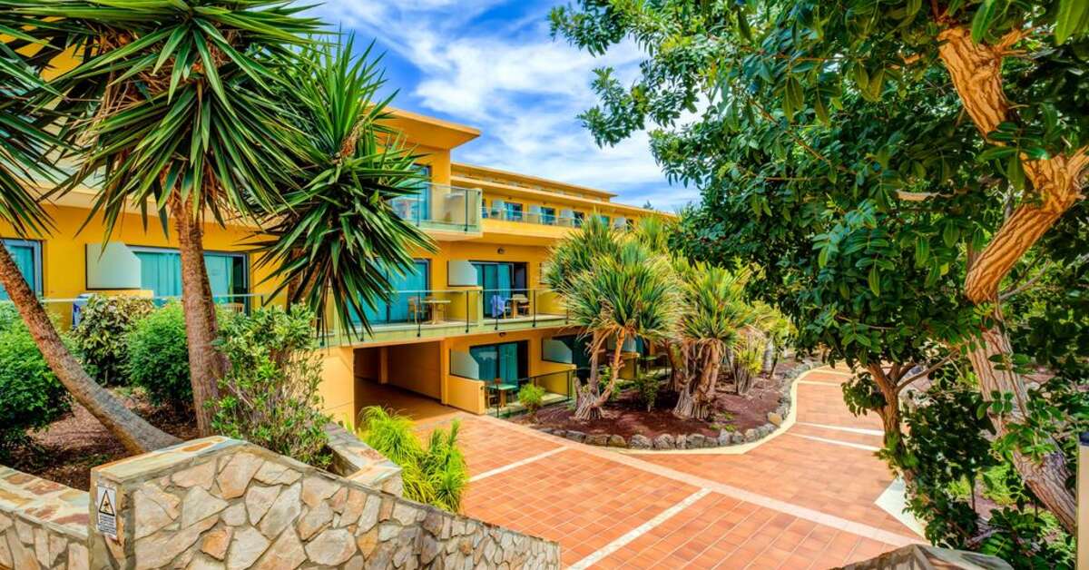 Een foto van de buitenkant van SBH Hotel Club Paraiso Playa