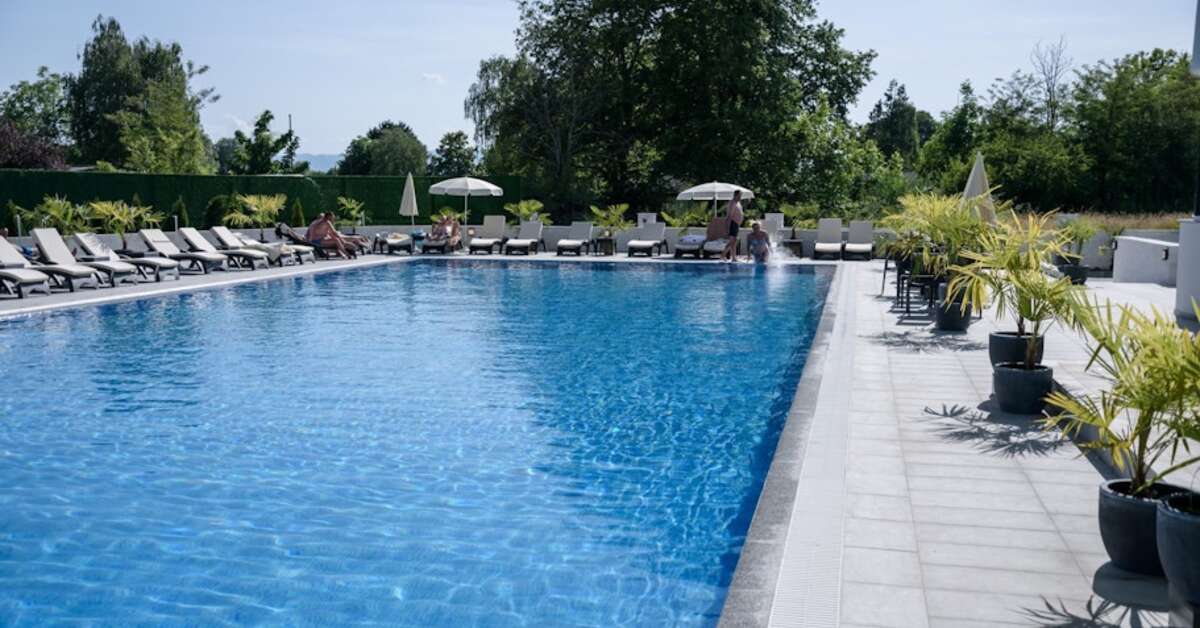 Een foto van het zwembad bij Unique Resort & Spa